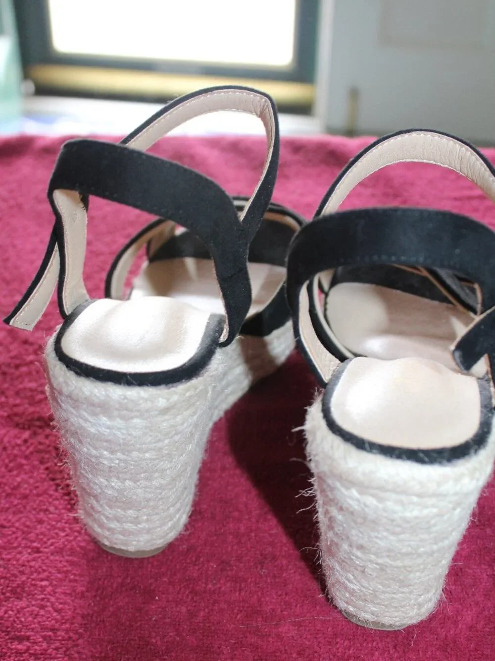 Women's Platform Sandals Wedge Ankle Strap Open Toe Sandals